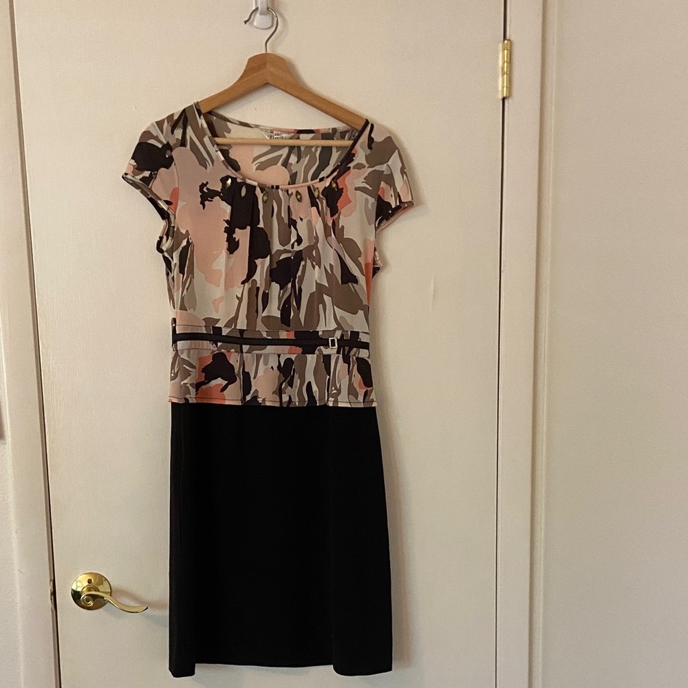 Camouflage and Black Women's Dress